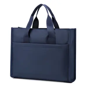 2024 Briefcase Handbag Print Tote Business Office Computer Case Sleeve Laptop Bag Unisex File Conference Document Bag