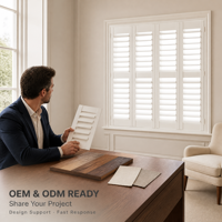 OEM ODM Stores vénitiens étanches sur mesure, vente en gros directe usine pour projets B2B mondiaux et solutions de couverture de fenêtres commerciales