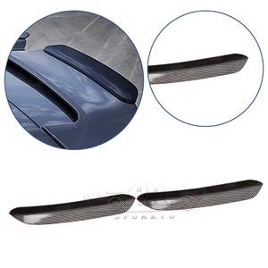 Accessoires extérieurs pour voiture, aileron de toit arrière en ABS noir brillant, extension de lames d'aileron arrière en 2 parties pour voiture - Product Image 1