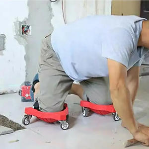 Genouillère avec roulettes en PP mat, accessoires de pose de carrelage industriels durables - Product Image 3