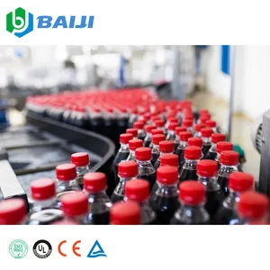 Completed pet bottle carbonated soft drink manufacturing filling machine equipment