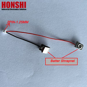 MX1.25 erkek priz 2-Pin Pitch 26AWG-28AWG pil şarapnel Terminal bağlantısı otomobiller için 2-Wire kablo konektörü - Product Image 4