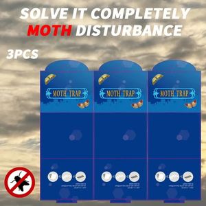 Phéronome efficace intérieur et extérieur vêtements piège à <span class=keywords><strong>mites</strong></span> carré en plastique garde-manger piège à papier à <span class=keywords><strong>mites</strong></span> - Product Image 4