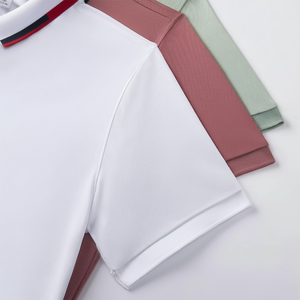 Polo de manga corta para hombre al por mayor, camiseta estampada a la moda europea y americana con bordado para jóvenes, estampado informal con logotipo personalizado - Product Image 1