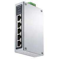 Conmutador industrial de 8 puertos y 100Mbps con carril DIN e instalación de montaje en pared, conmutador empresarial de 1/2 ", 1/2/2