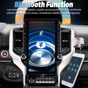 สำหรับ Dodge RAM 1500 2500 3500 ปี 2019-2023 วิทยุติดรถยนต์ Android รองรับ Carplay หน้าจอสัมผัส เครื่องเล่นมัลติมีเดีย วิดีโอ GPS ระบบนำทาง - Product Image 4