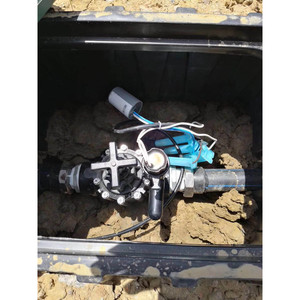 ขั้วต่อสายเคเบิลกันน้ำแบบพลาสติกสีน้ำเงินชนิดเสียบ 6V-600V สำหรับระบบวาล์วโซลินอยด์สำหรับการชลประทาน - Product Image 3