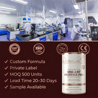 NuCoreBio Gold Grade Himalaya Shilajit Gummies 100% Zuiver Natuurlijk Suikervrij Individueel Verpakt OEM Energie & Uithoudingsvermogen Xanthohumol