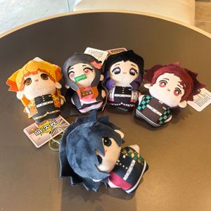 Porte-clés en peluche transfrontalier <span class=keywords><strong>Demon</strong></span> <span class=keywords><strong>Slayer</strong></span>: Kimetsu No Yaiba, accessoire de jouet en peluche mascotte - Product Image 1