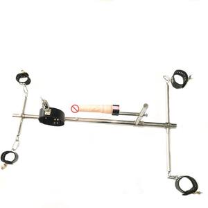 大人用ゲーム拘束セット ディルド付き ステンレス鋼フレーム拘束キット アナルセックストイ カップル向け - Product Image 2