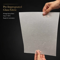 Tissu de verre préimprégné époxy GHG personnalisé B-stage 7628 1080 2116 Classe H 180C FR4 3240 G10 stratifié, découpe directe usine haute performance