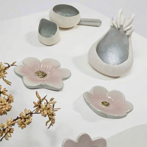 Assiette <span class=keywords><strong>de</strong></span> Figurine <span class=keywords><strong>de</strong></span> fleur <span class=keywords><strong>en</strong></span> céramique nordique <span class=keywords><strong>de</strong></span> 6 pouces pour accessoires <span class=keywords><strong>de</strong></span> <span class=keywords><strong>Table</strong></span> <span class=keywords><strong>de</strong></span> fleur <span class=keywords><strong>de</strong></span> bonbon déco à la maison - Product Image 2