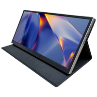 12,1 inch 21:9 Ultrawide draagbare monitor 1920x860 99% sRGB 300 Nits 0,49 kg Zilver Externe bar sub-scherm voor PC Laptop Telefoon