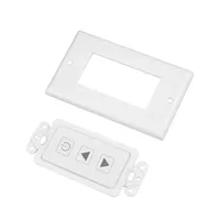 Gradateur LED RF de taille DIM-K3 + U1 USA DC12V-DC24V 10A avec réglage personnalisé à distance de la luminosité pour bandes lumineuses intérieures