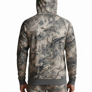 2026 New Arrival Winter Warm Men's Printed Hunting <b>Hoodie</b> for Adults-Waterproof Breathable Multi-Pocket Pullover - Product Image 2