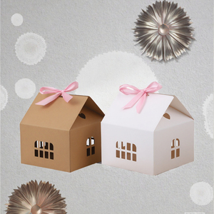 Waterdichte gegolfde dierenmand met klittenbandsluiting - Rechthoekig, schattige stijl, kartonnen huisje voor katten en honden - Product Image 6