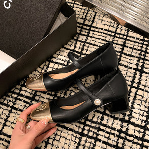 Scarpe Mary Jane da Donna con Tacco Spesso, Nuova Collezione, Vendita all'Ingrosso, con Fibbia a Una Linea, Suola Morbida e Leggera - Product Image 3