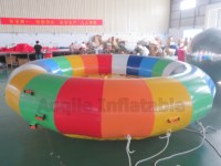 Océan Gonflable Spinner Jouets Volant Disco Bateau Gonflable Fou Remorquable UFO pour L'eau Jouer Jeux