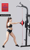 Multi Station Pleine Body Building Résistance Équipements Intégrés 4 Station Home Gym Equipment Fonction Machine