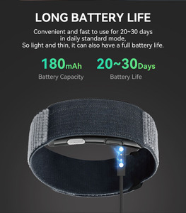 24/7 Health Monitor with ECG Sleep Blood Pressure Tracking, 30 Days Battery, Waterproof Screenless Fitness Tracker Wristband - Product Image 5