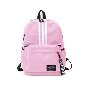 Multifunctional Unisex Nylon Zipper Large Capacity Daypack <b>Letter</b> Pattern Fashionable School Junior Travel Students Leisure - Product Image 3