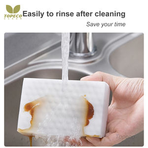 Topeco cuisine blanc 2020 éponge <span class=keywords><strong>magique</strong></span> pour le nettoyage des <span class=keywords><strong>murs</strong></span>, gomme multifonctionnelle, haute densité - Product Image 4