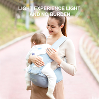 AIXINTU 2026 Porte-bébé Ergonomique en Coton avec Siège de Hanche Respirant de Haute Qualité pour Nouveau-nés et Bébés de 0 à 36 Mois – Idéal pour les Voyages et la Détente 45