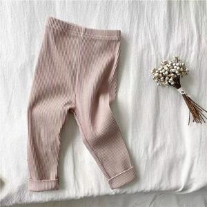 Детские эластичные хлопковые леггинсы - Product Image 5