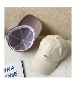 Casquettes de baseball personnalisées pour femmes, broderie vintage, protection solaire, vente en gros, tendance 2023 - Product Image 4