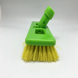 Brosse de nettoyage pivotante à main en PP écologique avec poils durs, brosse à balai en plastique pour le nettoyage des sols et des carreaux - Product Image 4