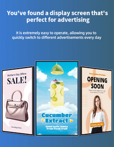 Display LCD HD da 24 Pollici di Alta Qualità per Segnaletica Digitale da Interno, Adatto per <span class=keywords><strong>Video</strong></span> Wall in Ristoranti - Product Image 3