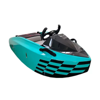 Batterie au lithium électrique à grande vitesse Jet Ski nouveau bateau de divertissement aquatique Karting en fibre de verre irrésistible
