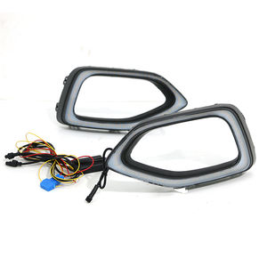 चीनी कारखाने सीधे बेचने नई डिजाइन कार भागों कोहरे दीपक मिलीग्राम एचएस 2019-के लिए डीआरएल दिन चलने प्रकाश का नेतृत्व किया 2021 mg एचएस कोहरे - Product Image 2