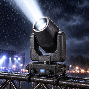 Projecteur LED à faisceau mobile IP65 180W Blanc 7500K Faisceau étroit 1,8 degré Étanche pour extérieur - Product Image 4
