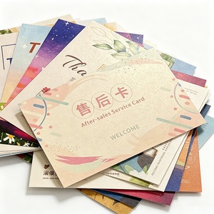 Tarjeta de Felicitación de Papel Personalizada con Impresión de Logotipo, MOQ Bajo, para Bodas, Cumpleaños, Invitaciones, Tarjetas de Garantía para Pequeñas Empresas - Product Image 4