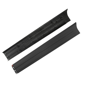 Couvercle de capuchon de Rail de <span class=keywords><strong>lit</strong></span> de camion de 5.5ft pour F150 2015-2020 Finition lisse Noir Bedrails Couvre W/Stake Trous Protecteurs <span class=keywords><strong>Kit</strong></span> de capuchon de moulage - Product Image 3