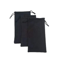 Pochettes à cordon en microfibre douce, lot en vrac de étuis à lunettes de soleil souples, grande pochette à lunettes en microfibre douce