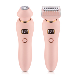 <span class=keywords><strong>Rasoir</strong></span> électrique 2 en 1 pour <span class=keywords><strong>femme</strong></span>, épilateur corporel, visage, <span class=keywords><strong>moustache</strong></span>, jambes, aisselles, bikini - Product Image 1