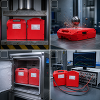 Batterie liquide 24V 20Ah 480Wh LiFePO4 8S6P prismatique 800 cycles pour chariot élévateur électrique, AGV, transpalette