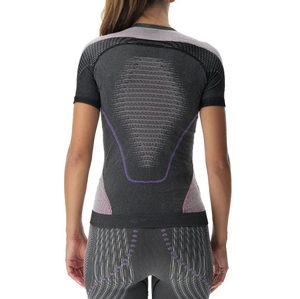 Abbigliamento sportivo da donna senza cuciture freedom comfort tecnico base layer camicie a maniche corte per lo sci ciclismo corsa e <span class=keywords><strong>trekking</strong></span> - Product Image 4