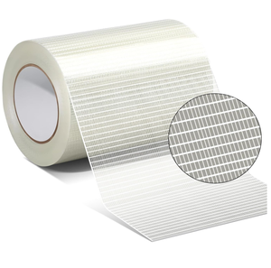 Ruban adhésif en fibre de verre auto-adhésif, ruban adhésif sensible à la pression <span class=keywords><strong>pour</strong></span> la réparation des moustiquaires de fenêtres et de portes en fibre de verre - Product Image 1