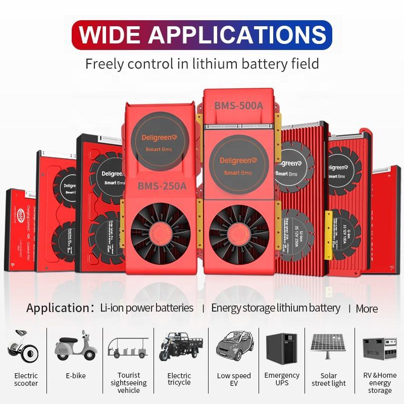 DALY Smart Bms Active Balance 4s 8s 16s 12v 24v 48v Lifepo4 100a 120a 150a 200a 250a 300a Bms for Lithium Ion Battery Pack · image 4