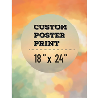 Affiche personnalisée grand format, papier plus épais, résistant à l'eau et aux UV, écologique, impression numérique, affiche publicitaire murale