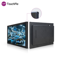 Moniteur tactile industriel 10/12,4/15/17/21,5 pouces, PC à écran tactile capacitif avec OS Ubuntu/WIFI/RS232/RJ45/RS485/4G pour l'automatisation IoT