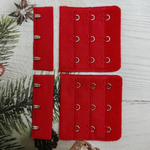 Cinta de gancho y ojal para sujetador, accesorios personalizados para ropa interior, cinta extensora de gancho para sujetador, utilizada para lencería de lujo, cómoda - Product Image 3