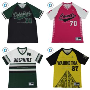 เสื้อเจอร์ซีย์เบสบอลคอวีสีทึบบริสุทธิ์เสื้อเจอร์ซีย์ใส่เบสบอลหมายเลขโลโก้ของทีมเสื้อซอฟต์บอลเสื้อยืด - Product Image 2