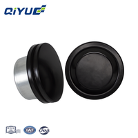 Diffuseur d'air métallique réglable pour système de ventilation centralisée domestique, grille de ventilation ronde pour l'air frais