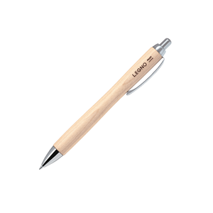 Crayon mécanique BLE-1SK 0,7 mm à clic, corps en bois d'érable naturel (quatre tons), clip argenté, écologique, pour écriture quotidienne - Product Image 4