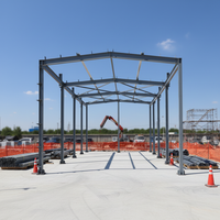 Bâtiment préfabriqué, atelier industriel haute résistance, kit de hangar de stockage en métal, construction de structure en acier, entrepôt