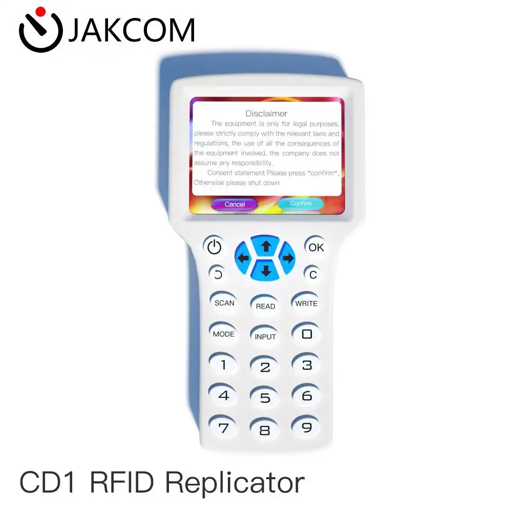 JAKCOM CD1 RFID-Replikator Neuer Kartenleser für die Zugangs kontrolle Schön als Tür beschläge 20m RFID-Chip-Timing-System aktiv Android